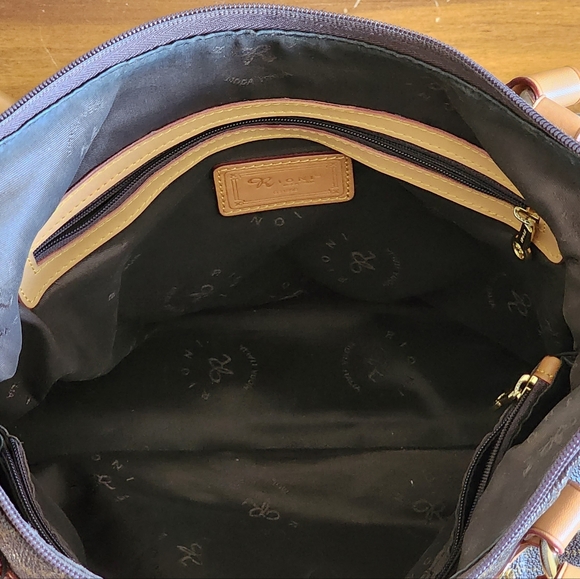 Rioni (Moda Italia) Hand Bag - La Tour Eiffel Style - Picture 5 of 10